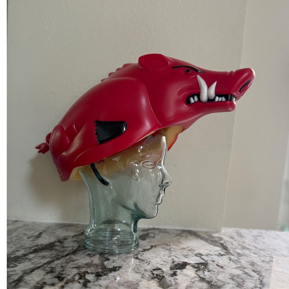 Arkansas Razorbacks Hog Head Blow Mold Jenkins Enterprises Fan Gear Official